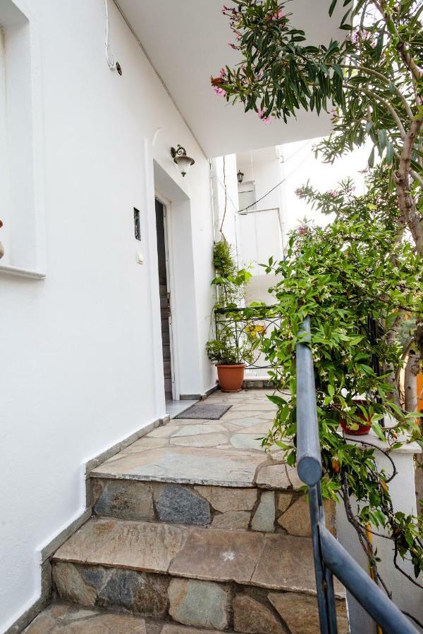 ネオス・マルマラスCasa Bianca Μεζονέτα Με Θέα Στη Θάλασσαアパートメント エクステリア 写真
